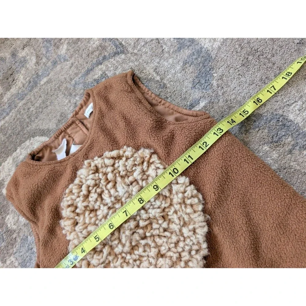 Pottery Barn Kids Woolly Mammoth Halloween Costume Bodysuit Only  Size 2-3T - Picture 4 of 6